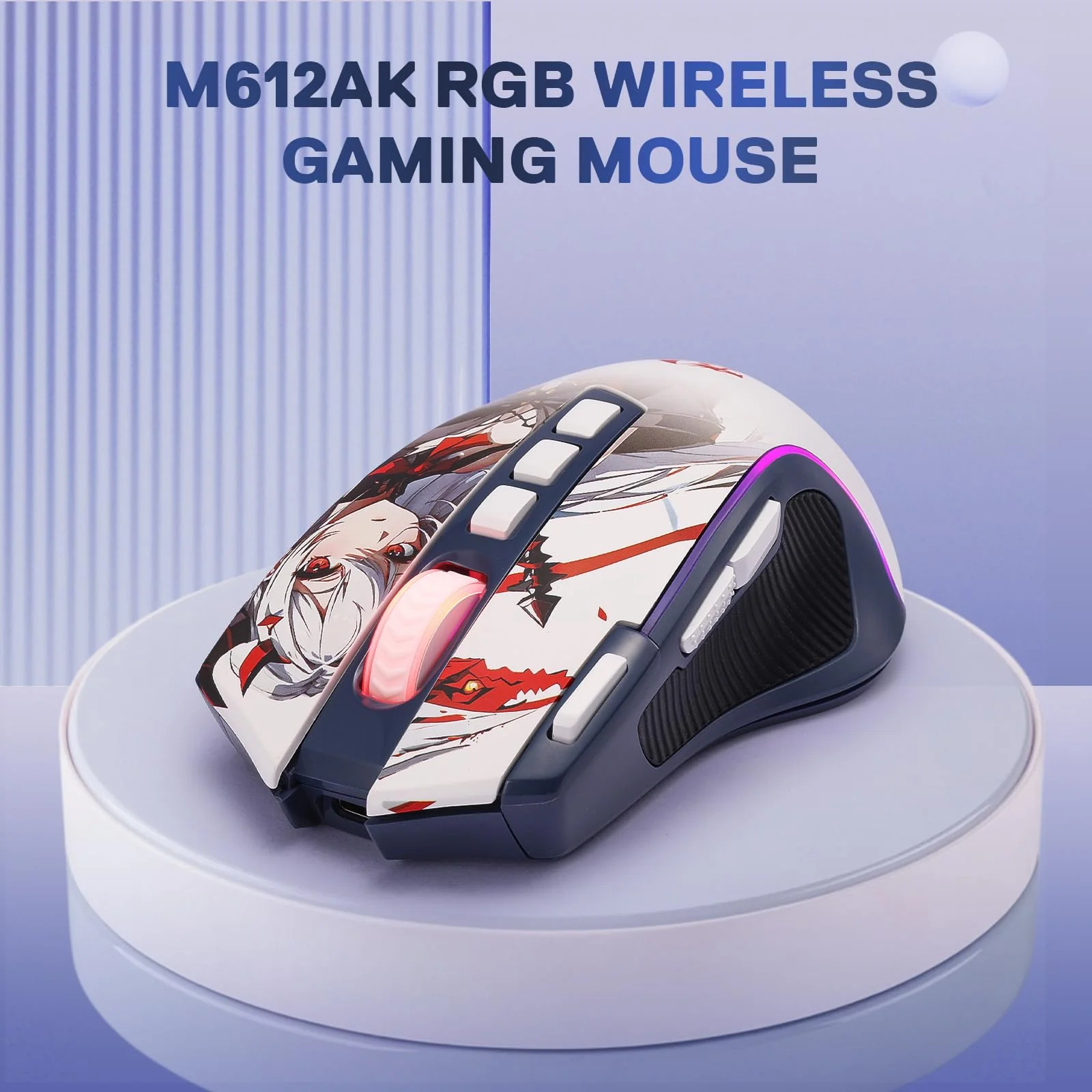 ARTEMIS K719 PRO Keyboard & PREDATOR M612 PRO Mouse Anime Combo - Image 13
