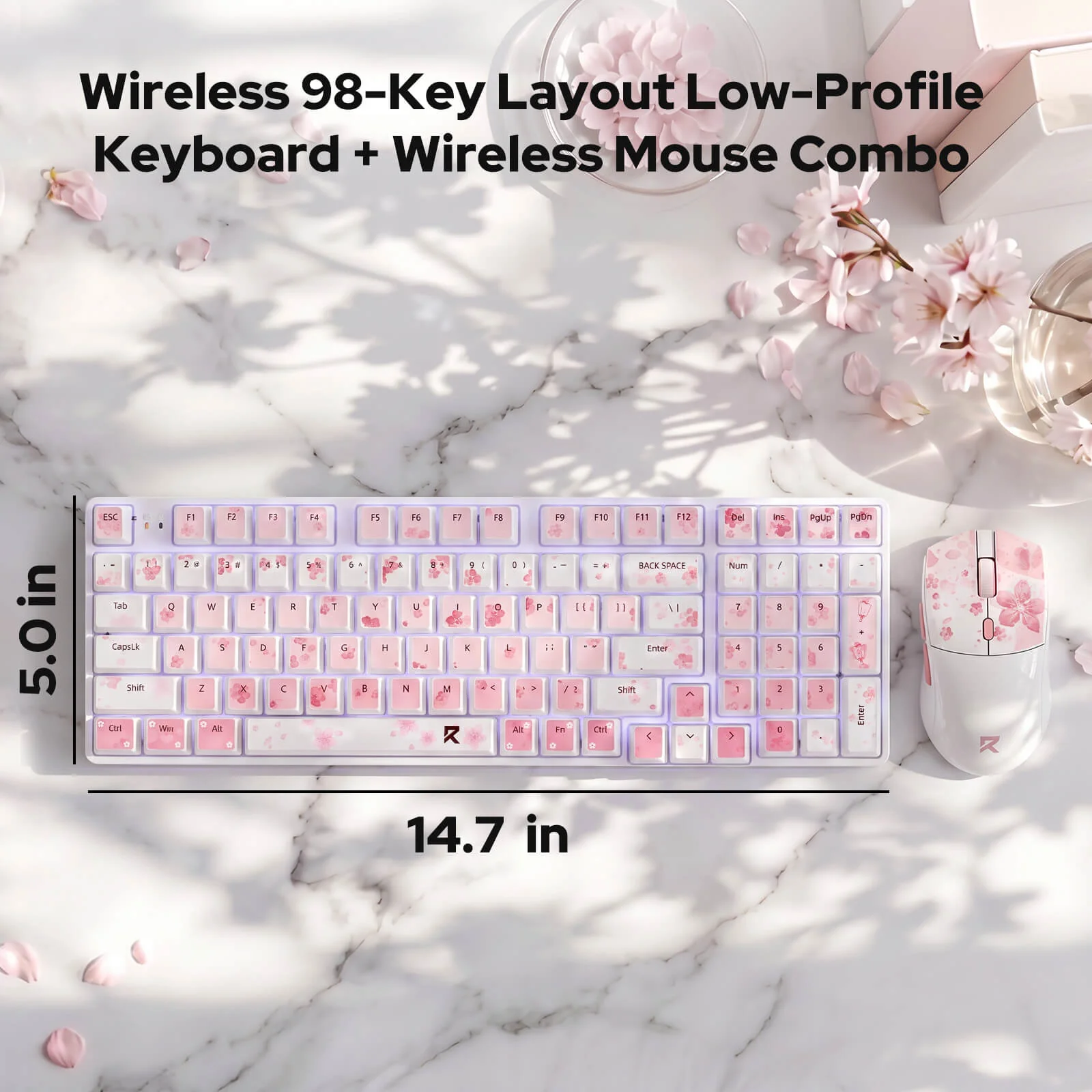 BS7552 Wireless Keyboard and Mouse Combo - Image 9