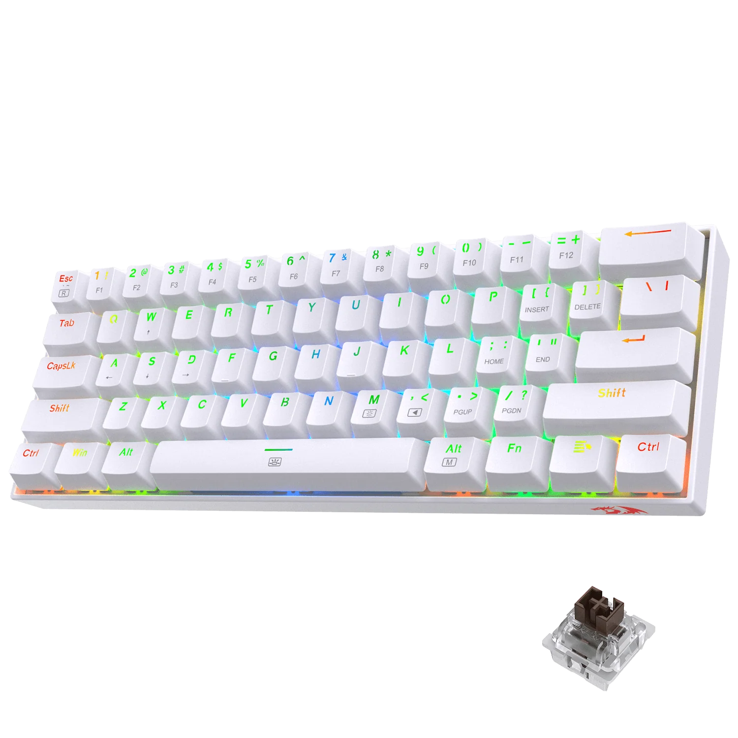 (Open-box) DRAGONBORN K630 Wired 60% Keyboard - Image 5