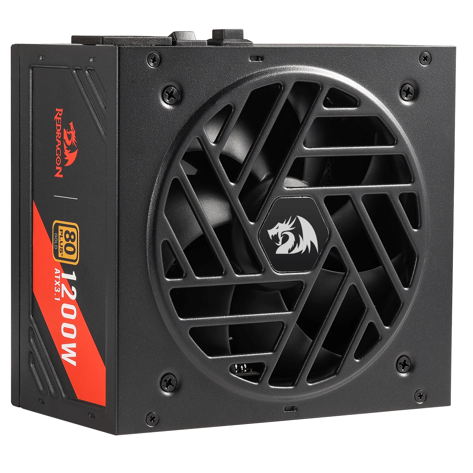 MASTER RGPS PRO 1200W 80 Plus® Gold ATX 3.1 PSU (Black & White) - Image 2