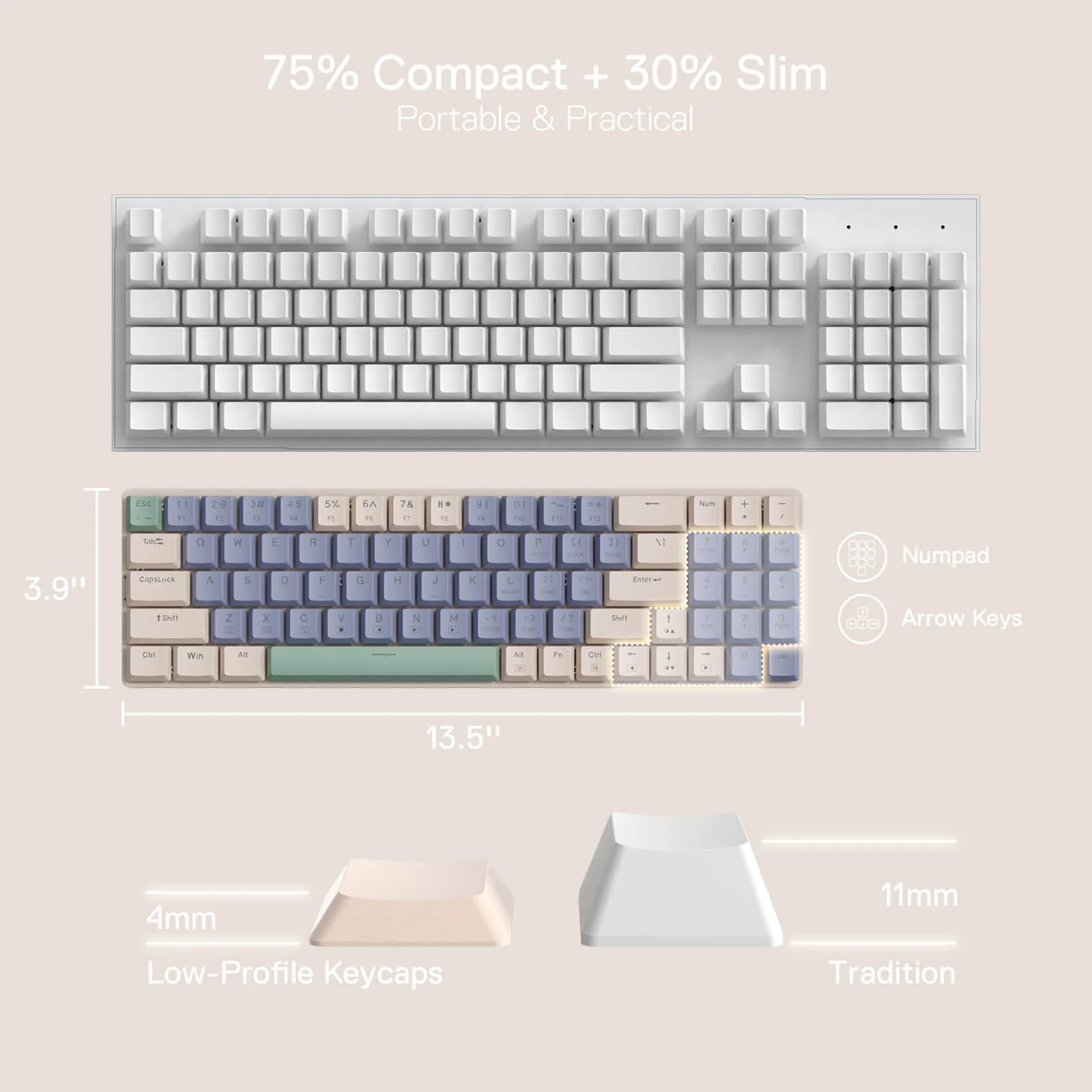 BS8772 Wireless Keyboard and Mouse Combo - Image 10