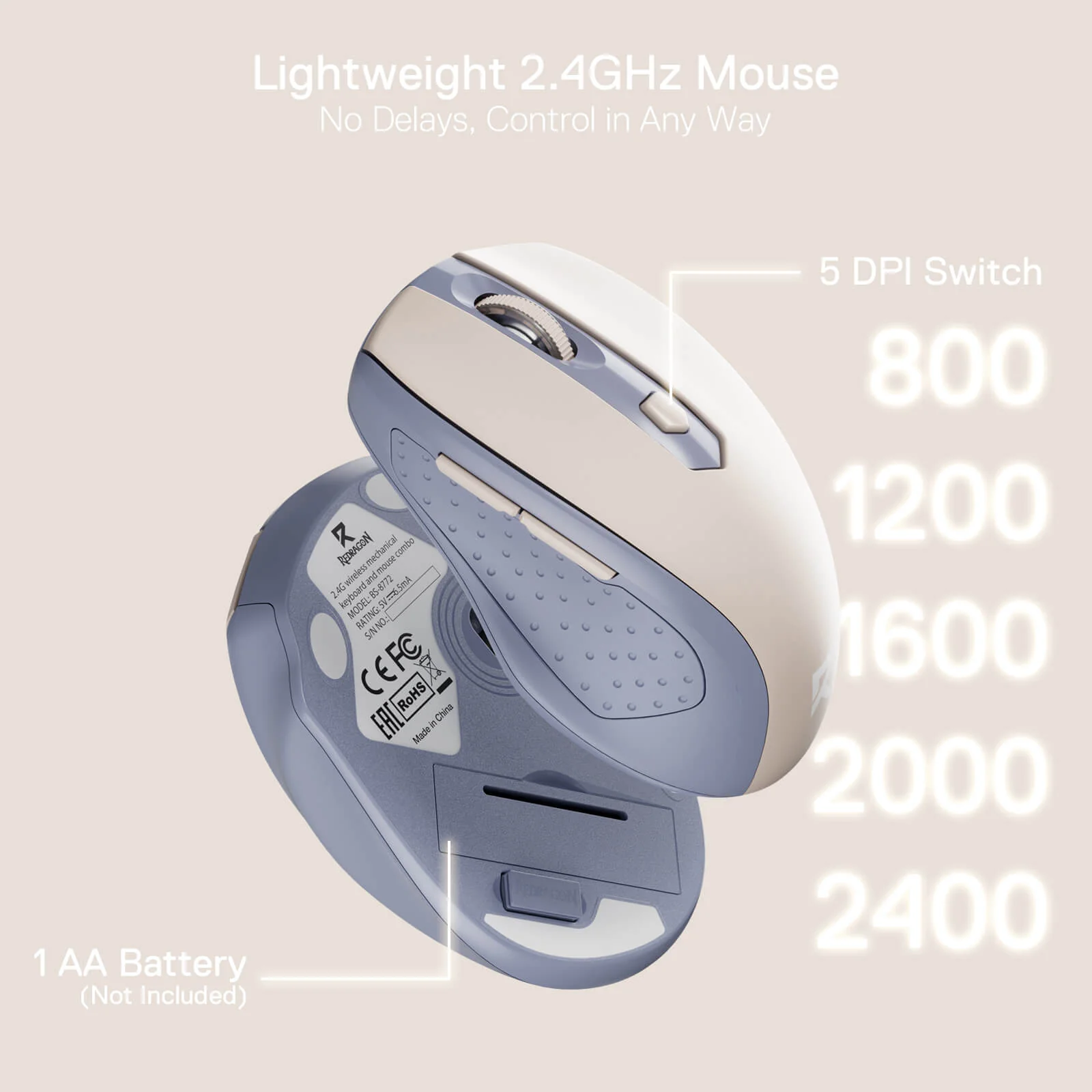 BS8772 Wireless Keyboard and Mouse Combo - Image 8