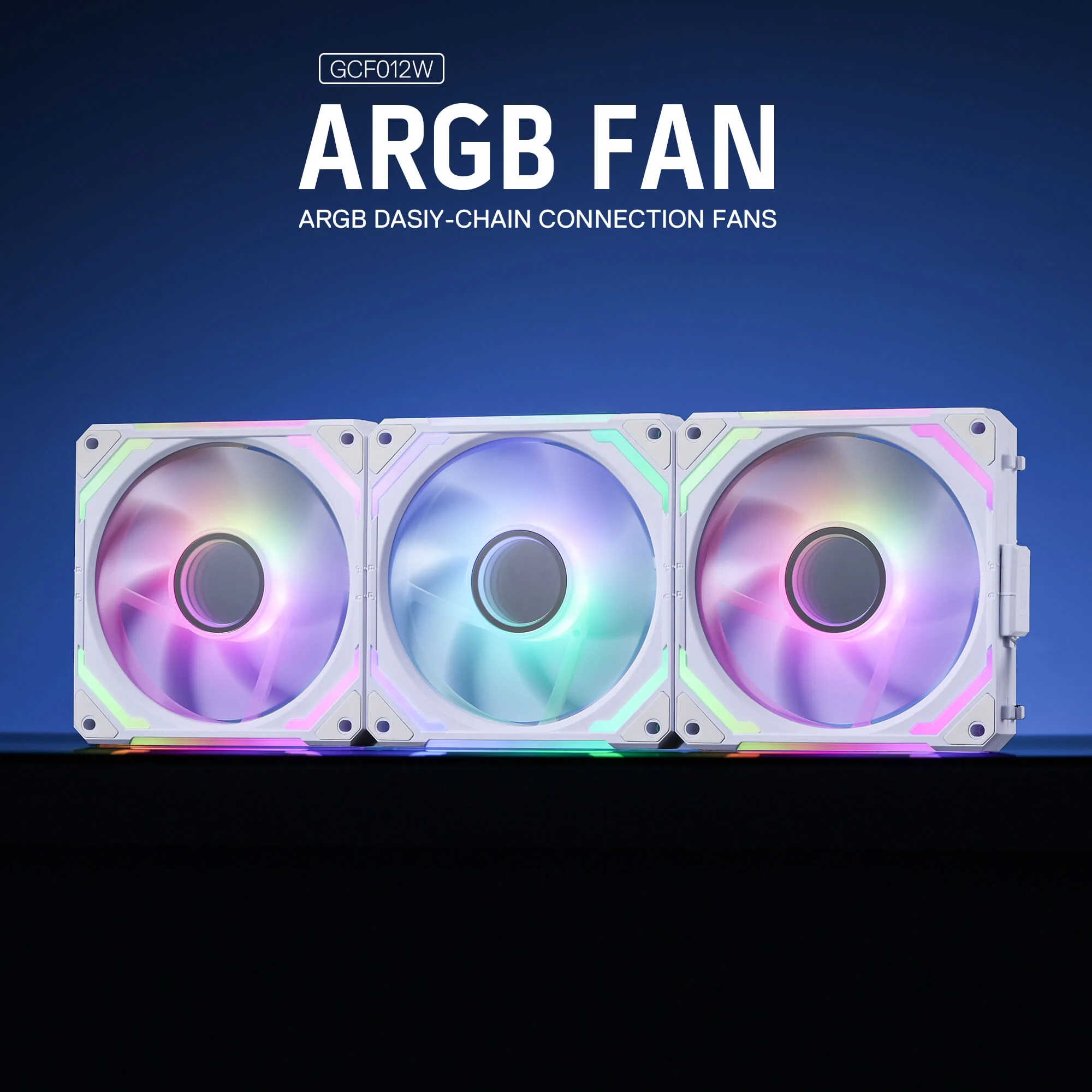 (Open-box) GCF012 Standard 120mm ARGB PC Case Fan - Image 11