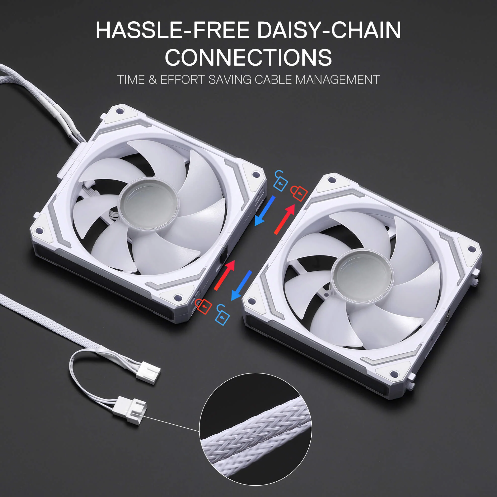 (Open-box) GCF012 Standard 120mm ARGB PC Case Fan - Image 16