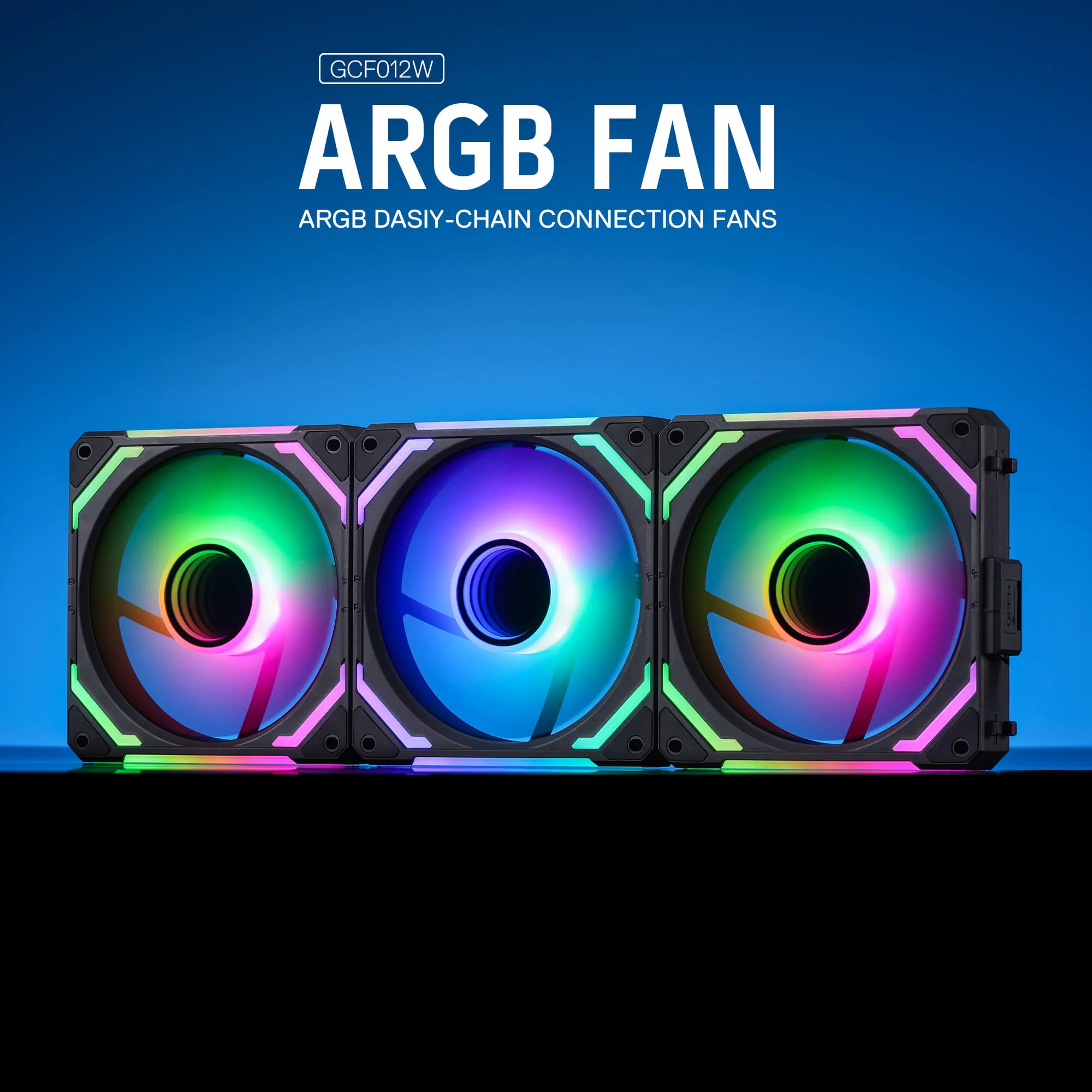 (Open-box) GCF012 Standard 120mm ARGB PC Case Fan - Image 6