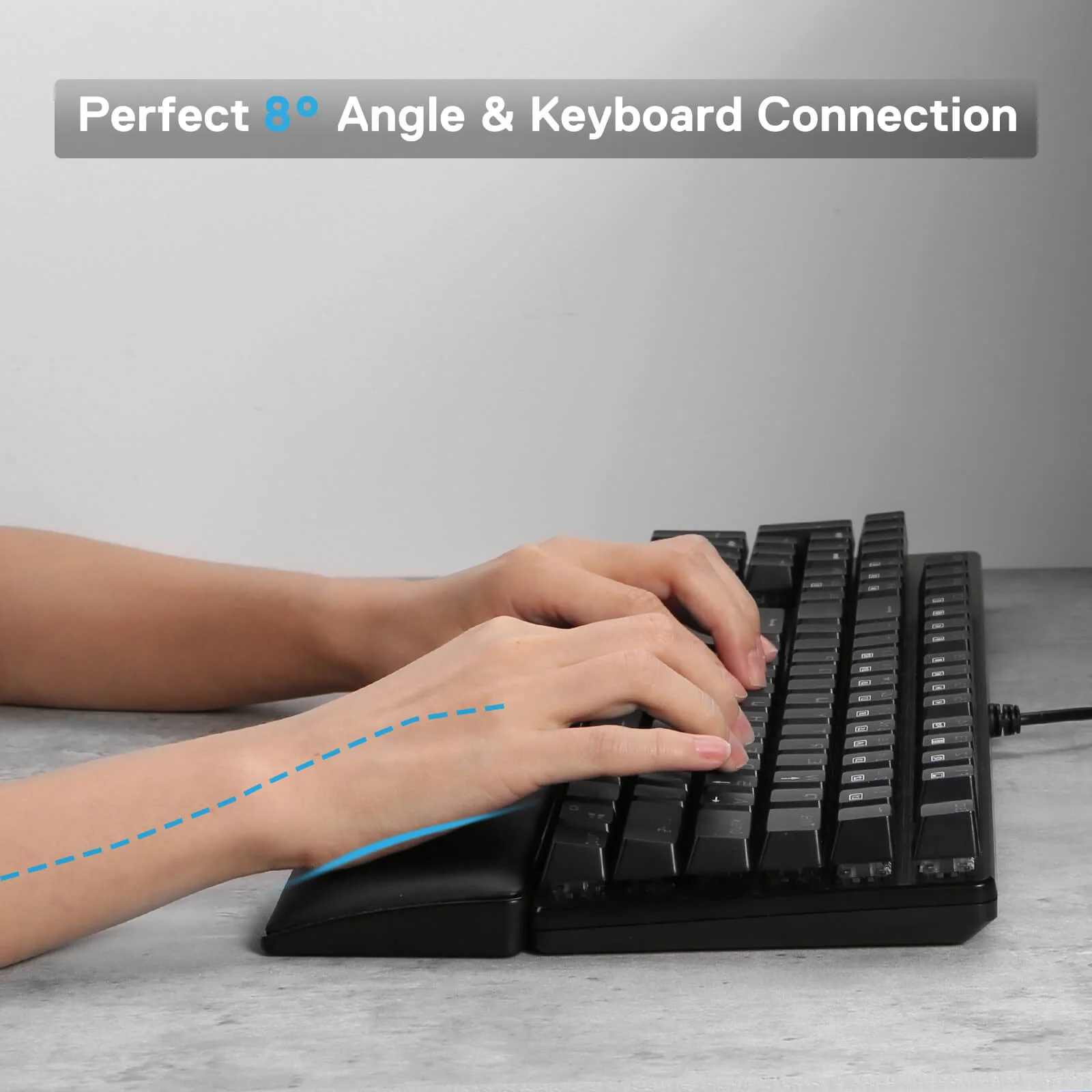 (Open-box) Meteor Computer Keyboard Wrist Rest Pad - Image 5