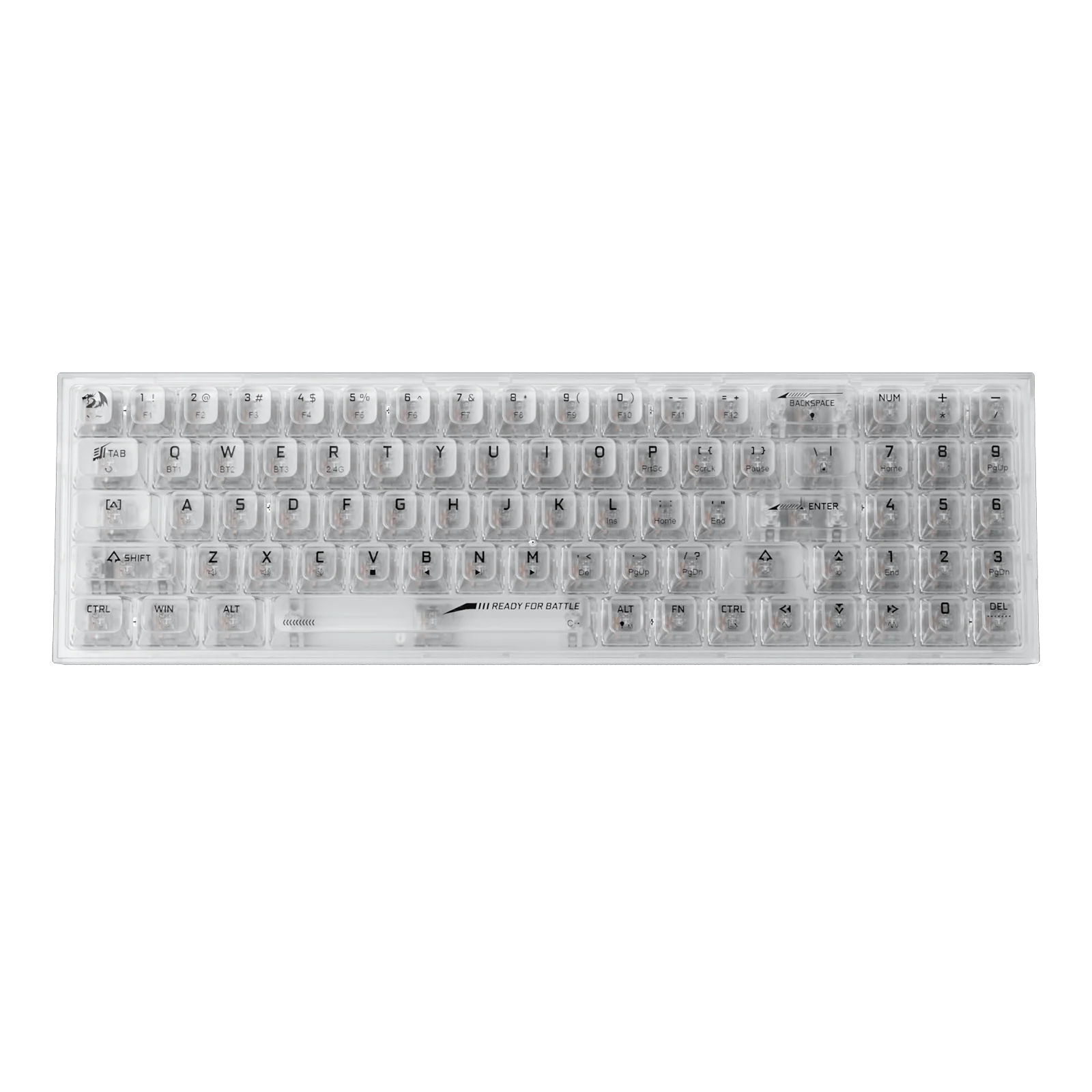 (Open-box) POLLUX K628 PRO SE 75% Full-Transparent Keyboard - Image 4