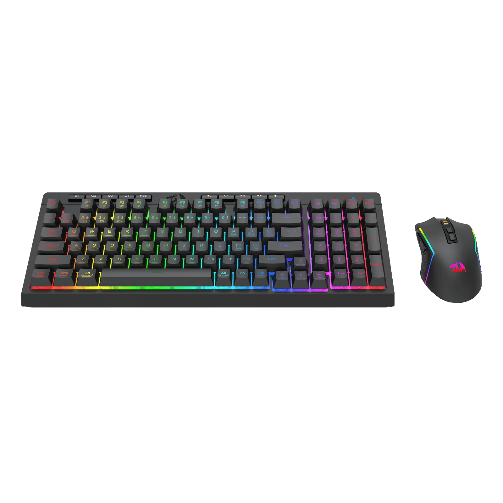 (Open-box) RYLO PRO S142 Membrane Keyboard & Mouse Tri-Mode Combo - Image 14