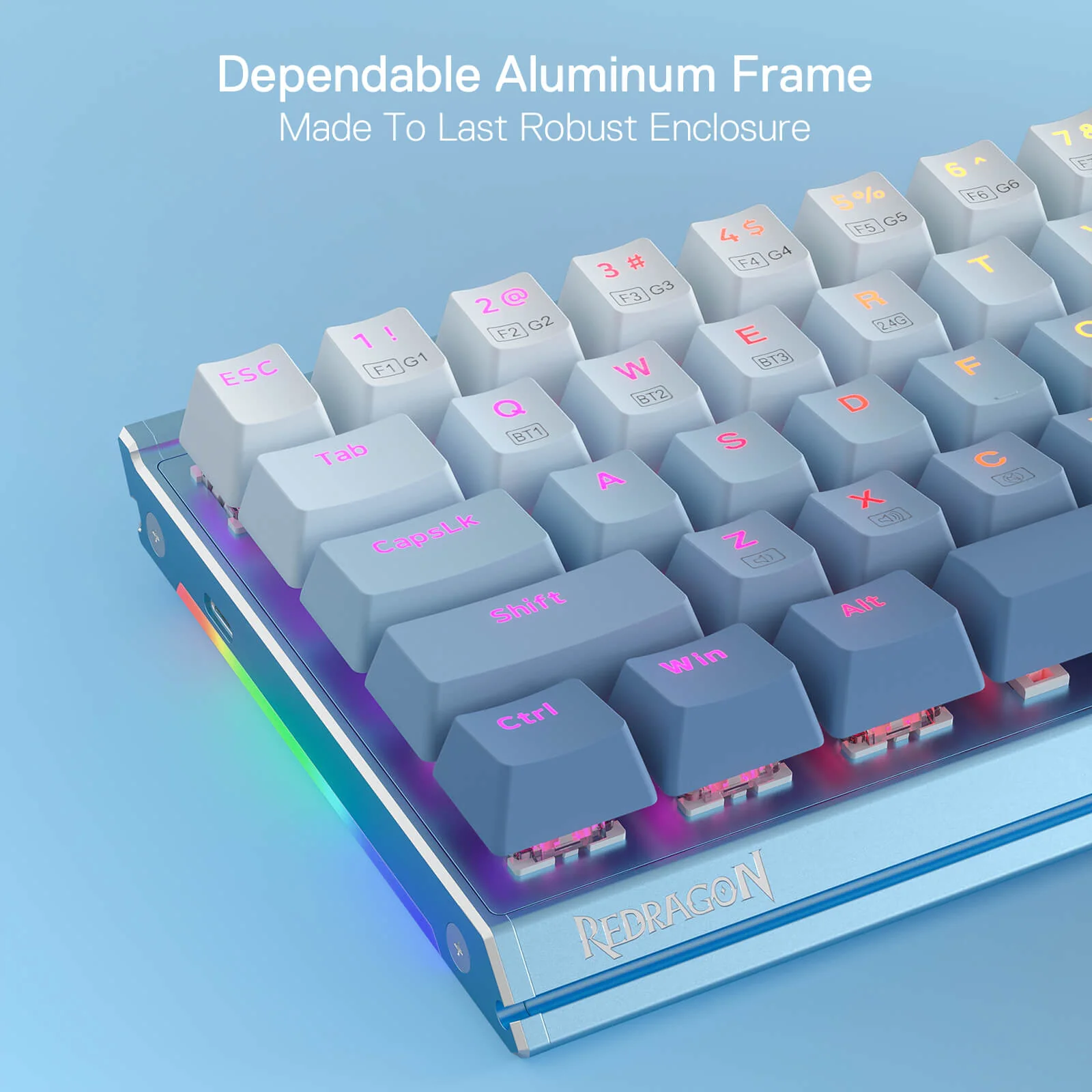 SHACO K641 Wired  Aluminum Keyboard - Image 10