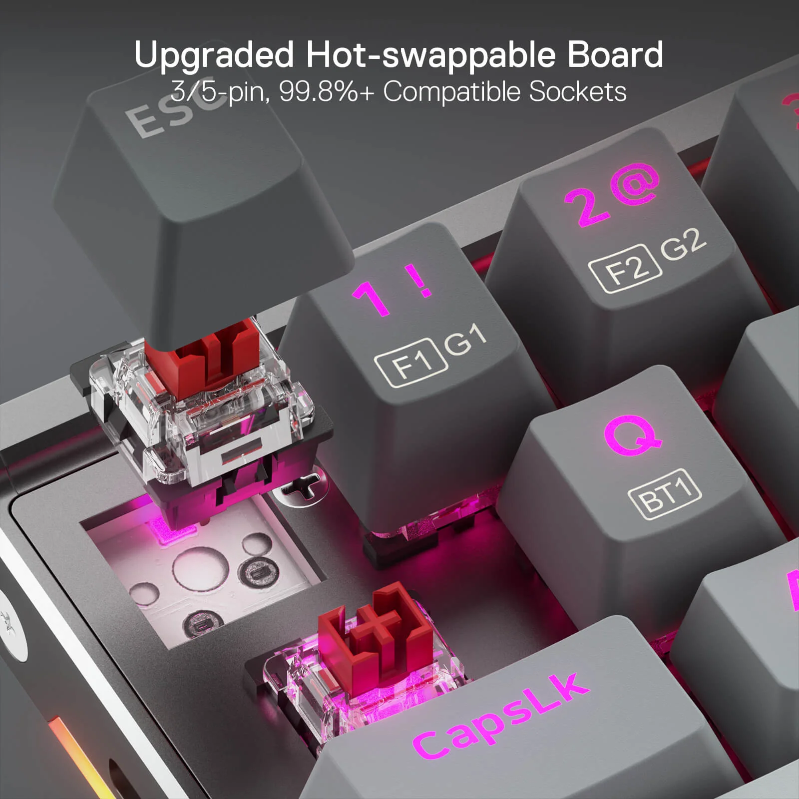 SHACO K641 Wired  Aluminum Keyboard - Image 6