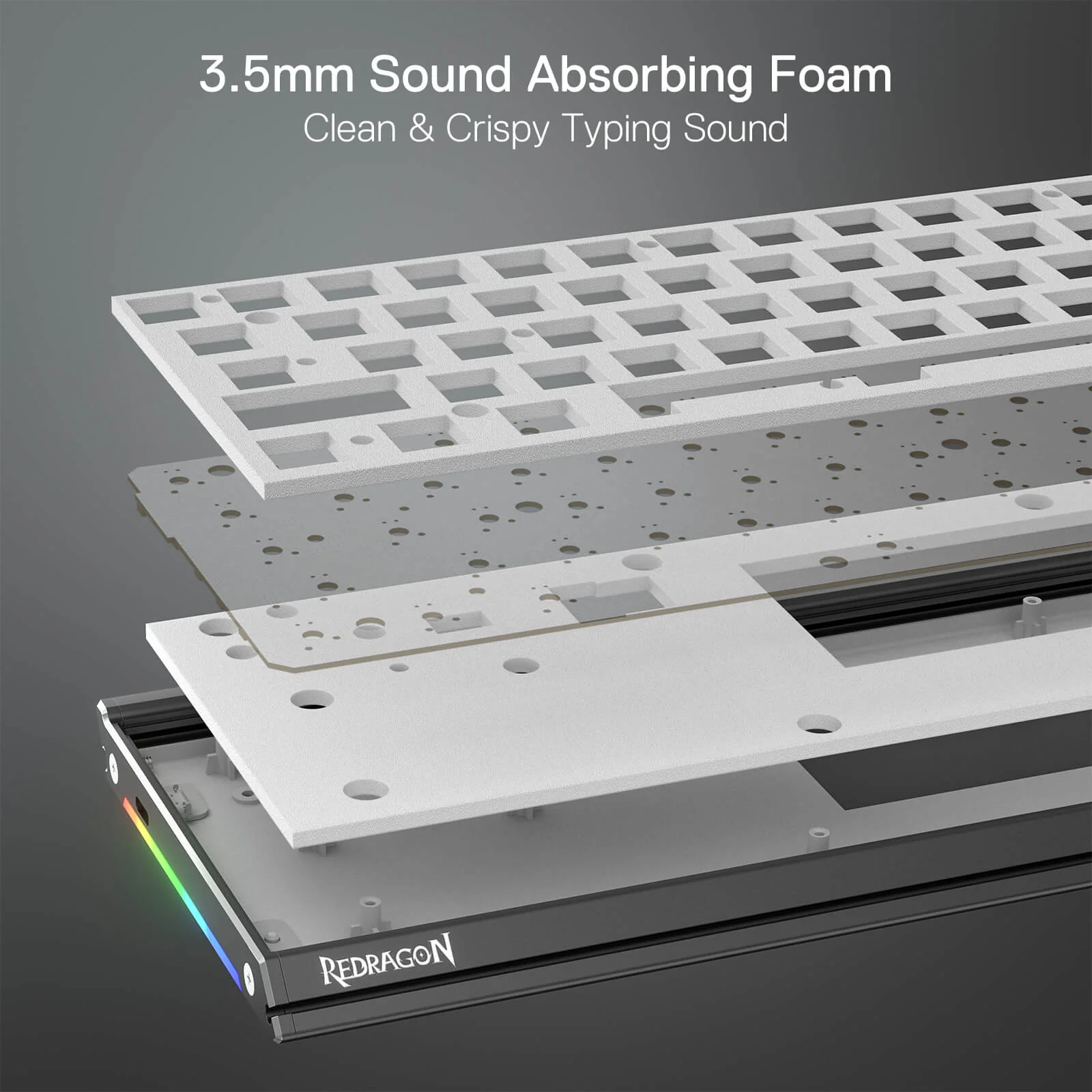SHACO K641 Wired  Aluminum Keyboard - Image 7