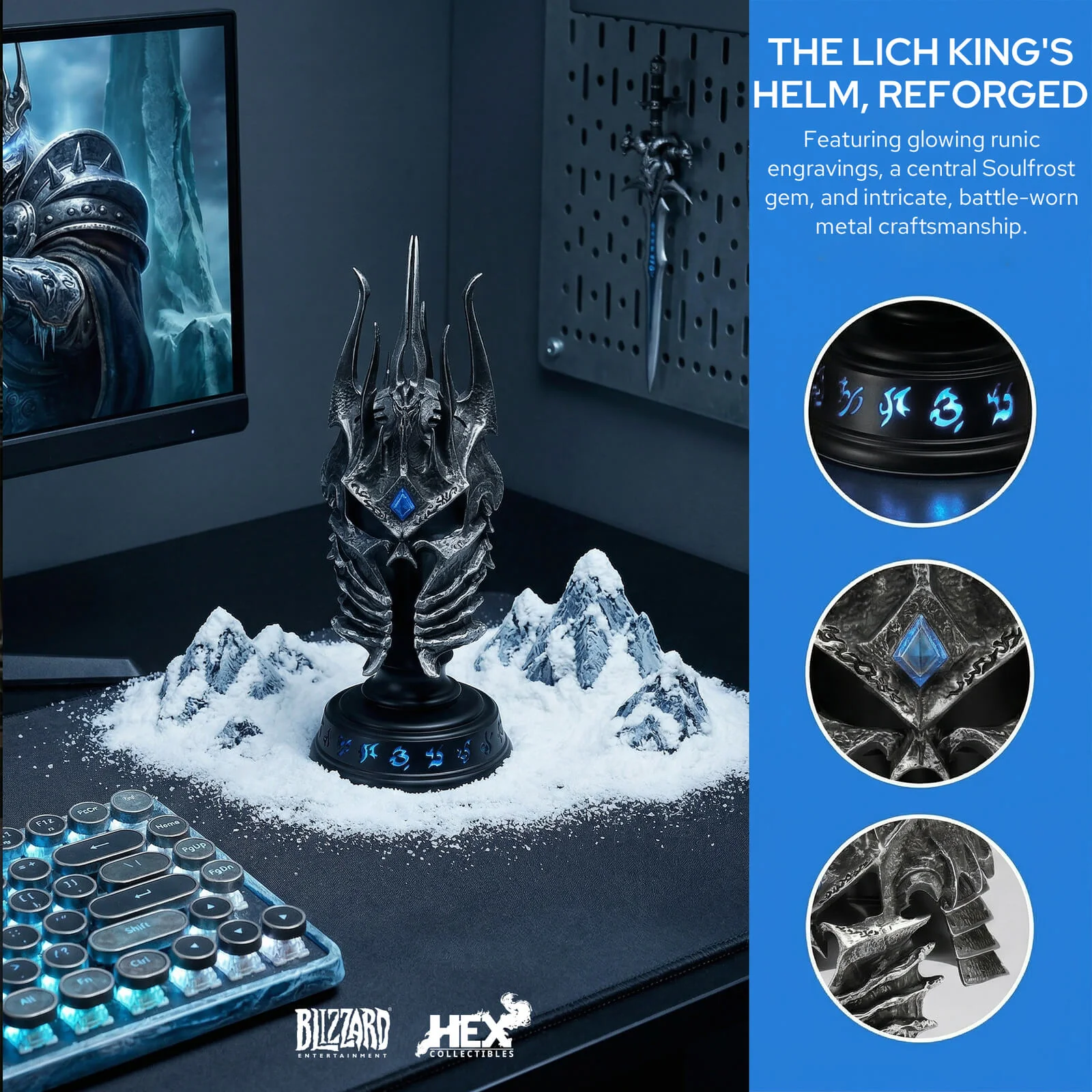 World of Warcraft Helm of Domination Replica Collectible - Image 4