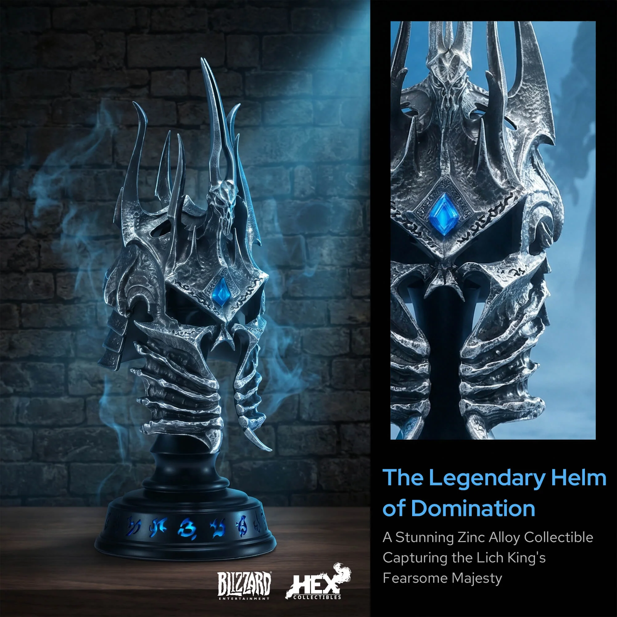 World of Warcraft Helm of Domination Replica Collectible - Image 5